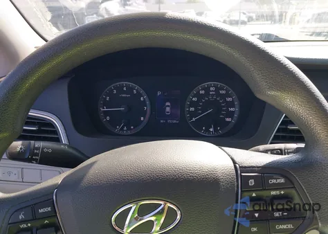 2017 Hyundai Sonata Se z USA, uszkodzony, nr VIN 5NPE24AF2HH485637